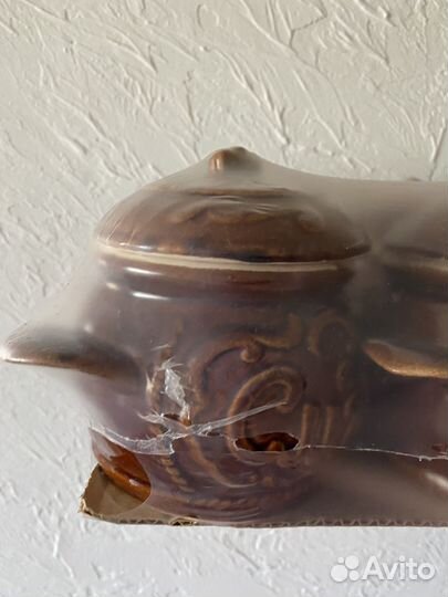 Горшочки для запекания новые 6 шт