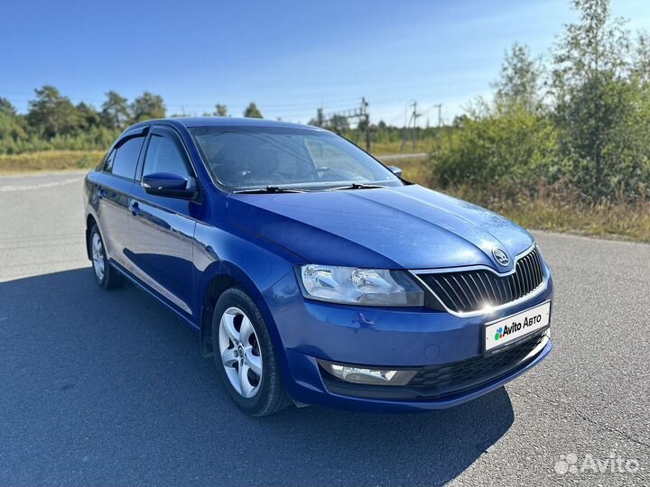 Skoda Rapid 1.6 МТ, 2017, 119 941 км