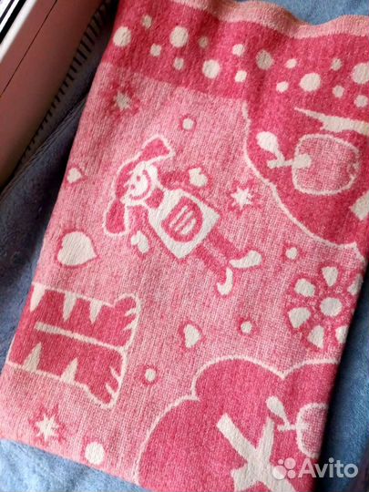 Детское одеяло байковое для новорождённого