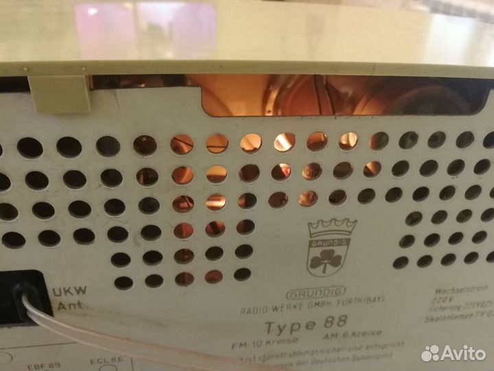 Ламповый радиоприемник Grundig Type 88