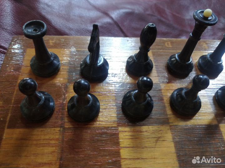 Шахматы СССР пластик небольшие