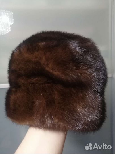 Шапка норковая женская