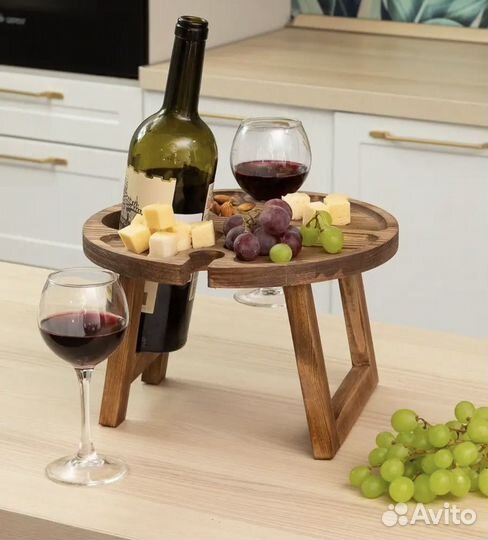Винный столик менажница