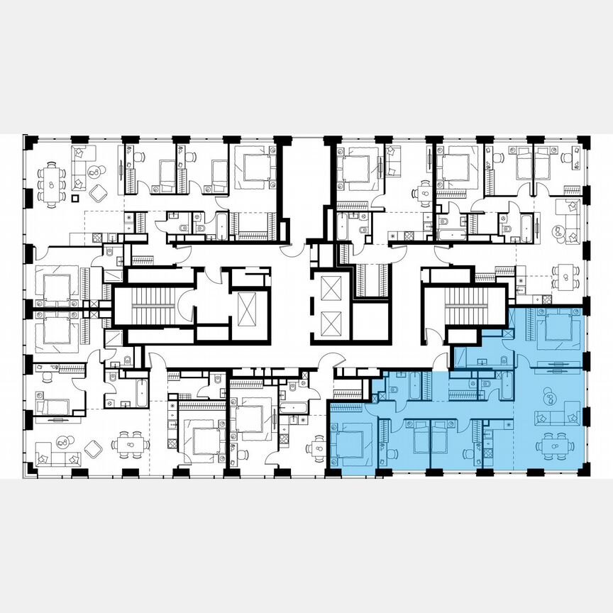 5-к. квартира, 113,3 м², 38/48 эт.