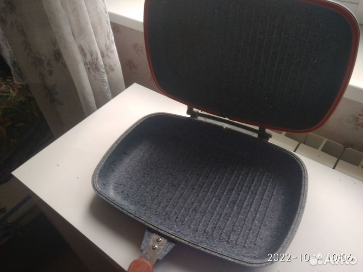 Двухсторонняя сковорода-гриль 