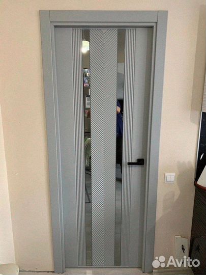 Двери межкомнатные двойные