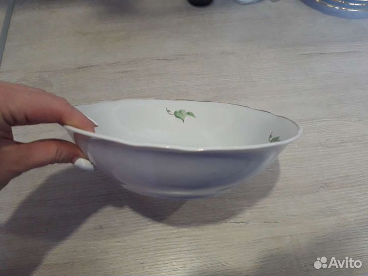 Салатница фарфор СССР
