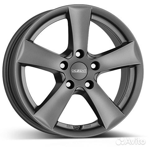 R16 5x114,3 6,5J ET50 D66,1 Dezent TX graphite