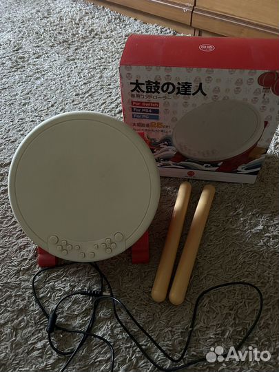 Taiko no tatsujin барабан контроллер геймпад