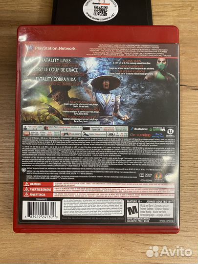 Mortal Kombat Komplete Edition диск для PS3 б/у