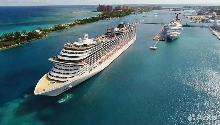 Путешествие в круиз морск. 