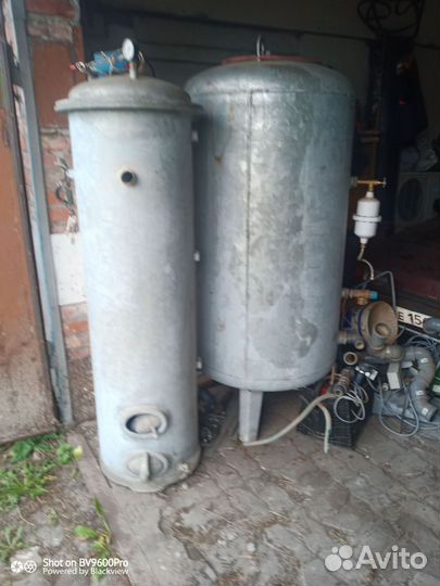 Емкость для воды бу оцинкованная