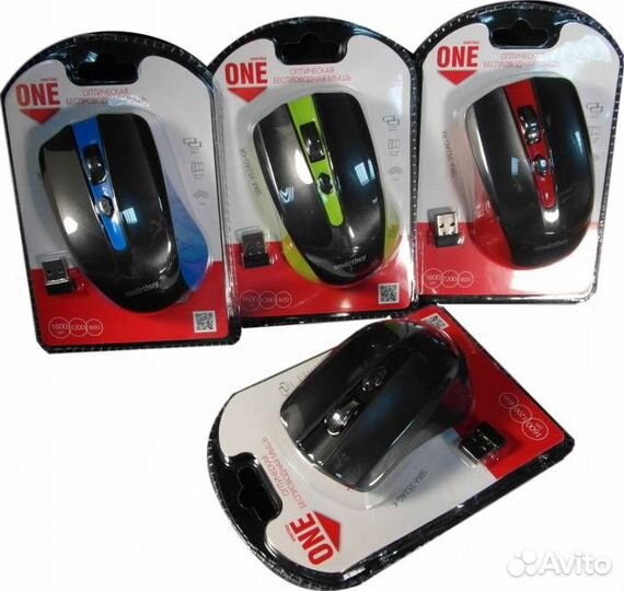 Мышь беспроводная Smartbuy ONE 352 сине-черная (SB