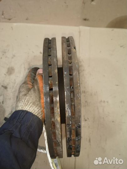 Тормозные диски передние mazda biante