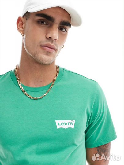 Футболка Levi's Fledermaus -Markenlogo оригинал