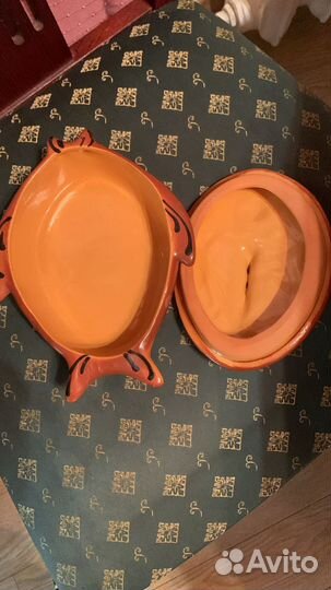 Форма для запекания рыбка