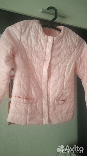 Куртка для девочки 140