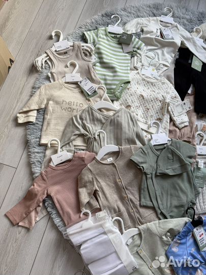 Вещи детские hm ca 56 62 68 74 80