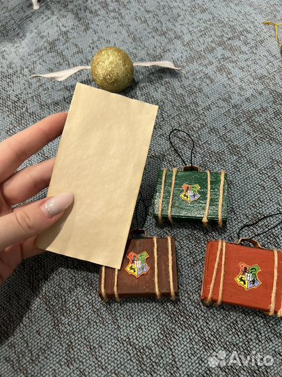 Ёлочные игрушки в стиле Гарри Поттер (самодельные)