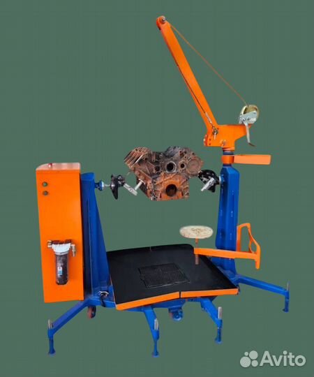 Кантователь двигателя