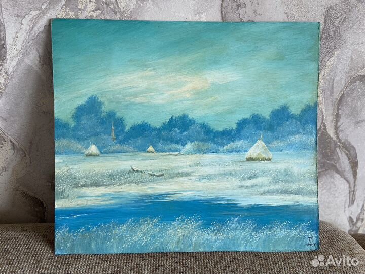 Картина масло/лак/двп 