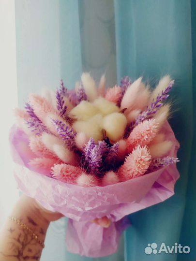 Букет из сухоцветов подарочный