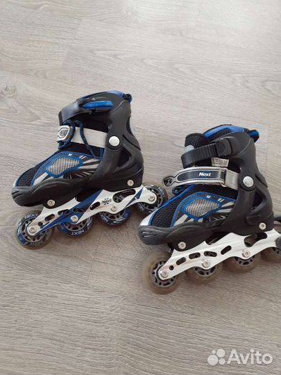 Роликовые коньки детские раздвижные