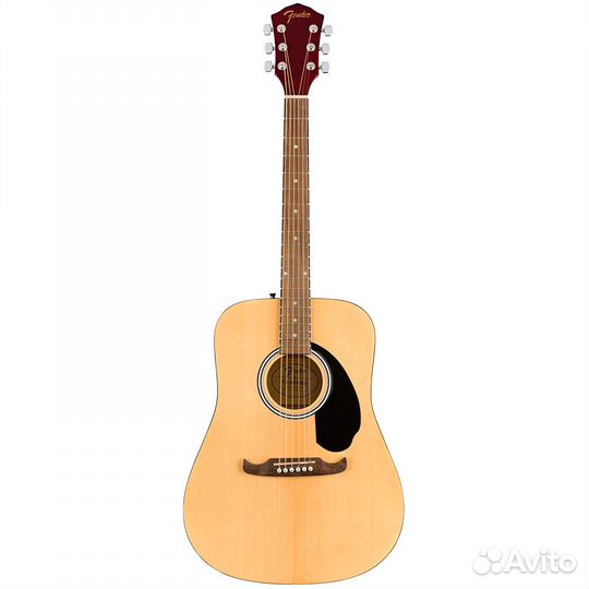 Гитара fender FA-125 dreadnought walnut