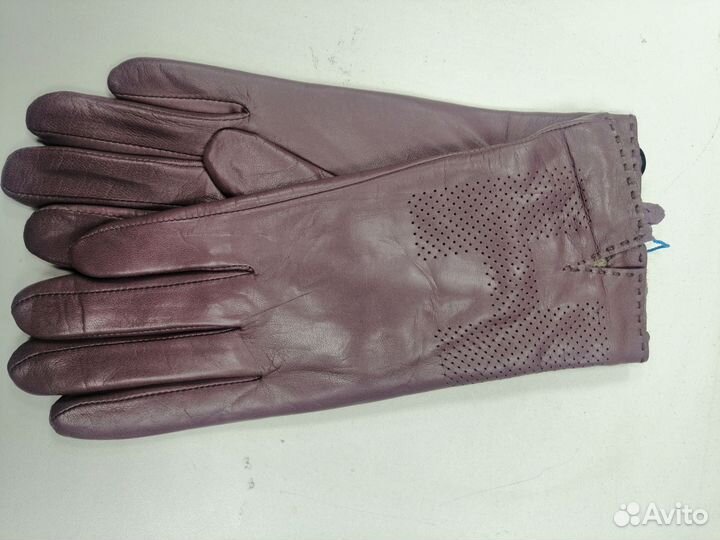 Перчатки кожаные женские размера от 7 до 8, 5