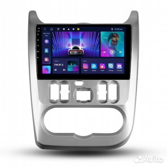 Магнитола Рено Логан 2009-2015 Андроид 2+32Гб