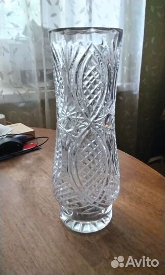 Ваза хрустальная СССР для цветов
