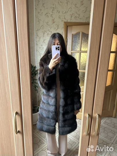 Шуба из куницы