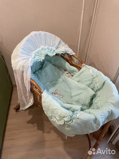 Люлька колыбель плетеная