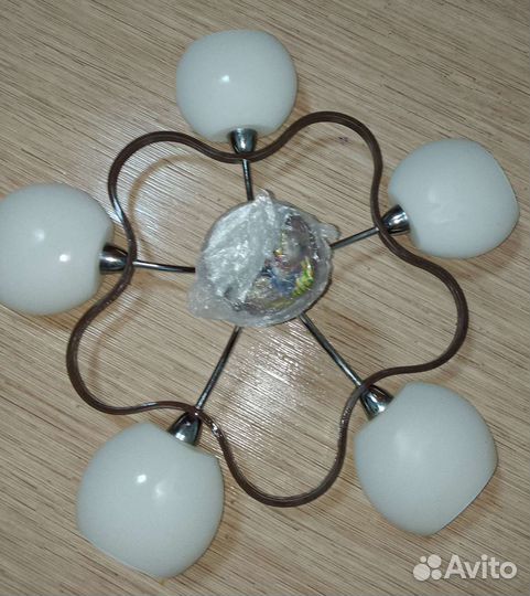 Люстра потолочная бу