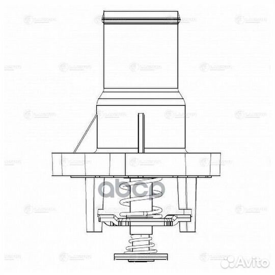 Термостат для а/м Opel Astra H (04) /Corsa D (0