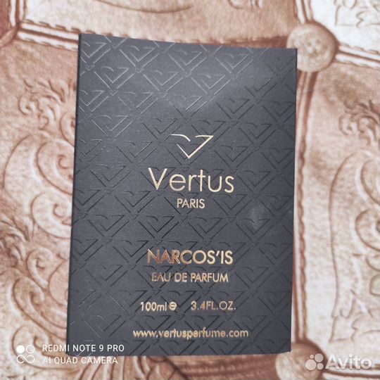 Парфюм Vertus narcos'is