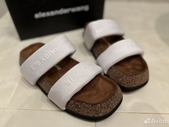 Шлепанцы alexander wang