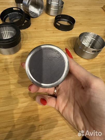 Банки для специй магнитные