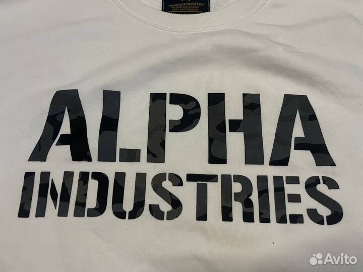 Свитшот alpha industries