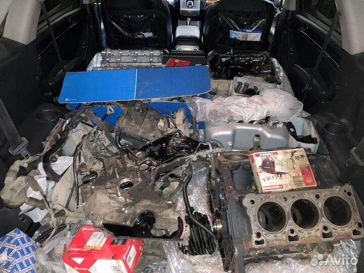 Двигатель D6еа в разборе