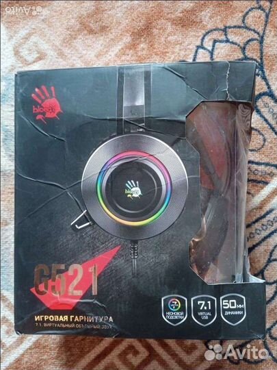 Игровые наушники с микрофоном
