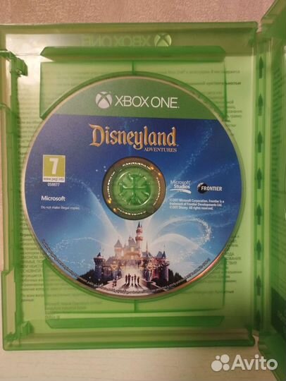 Диск на Xbox One Disneyland Adventures