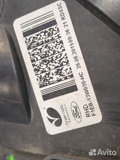 Фара (передняя) Ford Focus 3, 2016