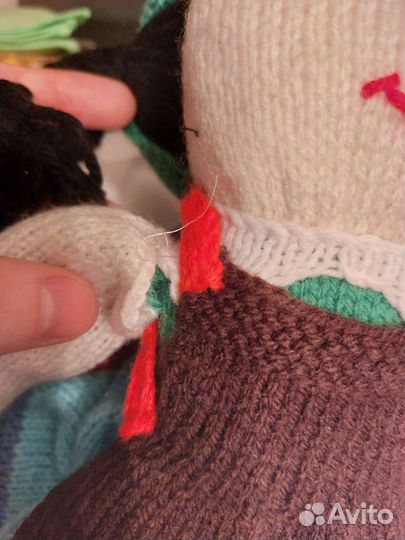 Кукла вязаная ручная работа