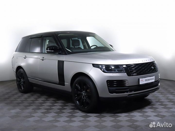 Land Rover Range Rover 3.0 AT, 2018, 71 756 км