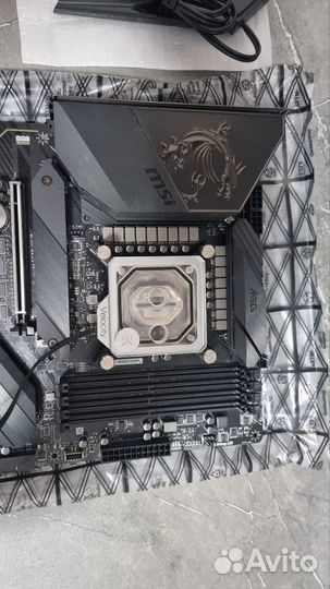 Комплект Msi z490 unify+I9 10900k+64гб озу