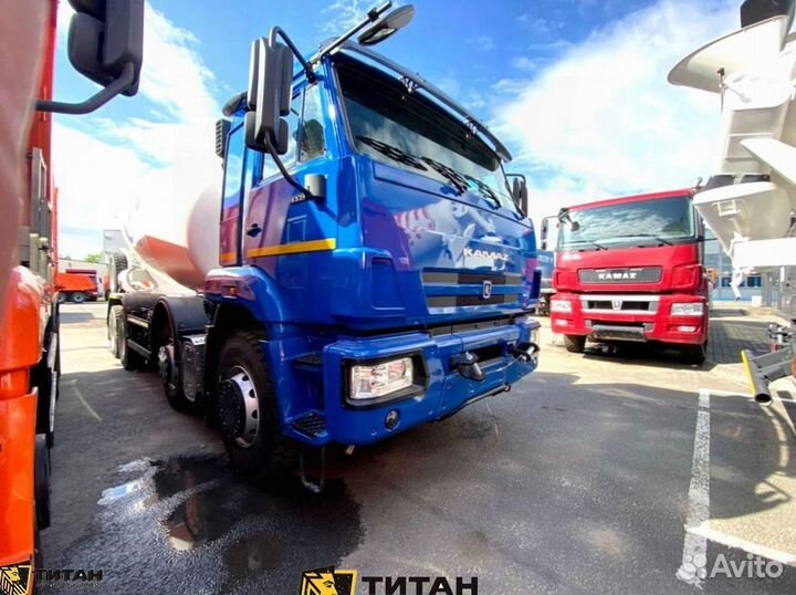 Доставка бетона миксером