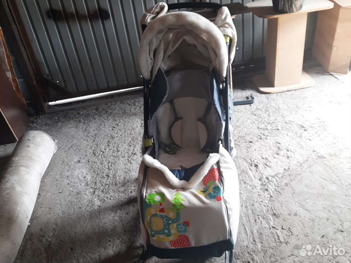 Коляска санки