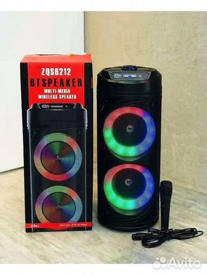 Новая блютуз колонка zqs 6212 мощная