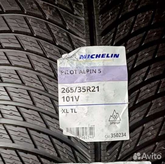 Michelin Alpin 5 265/35 R21 и 315/30 R21 105V